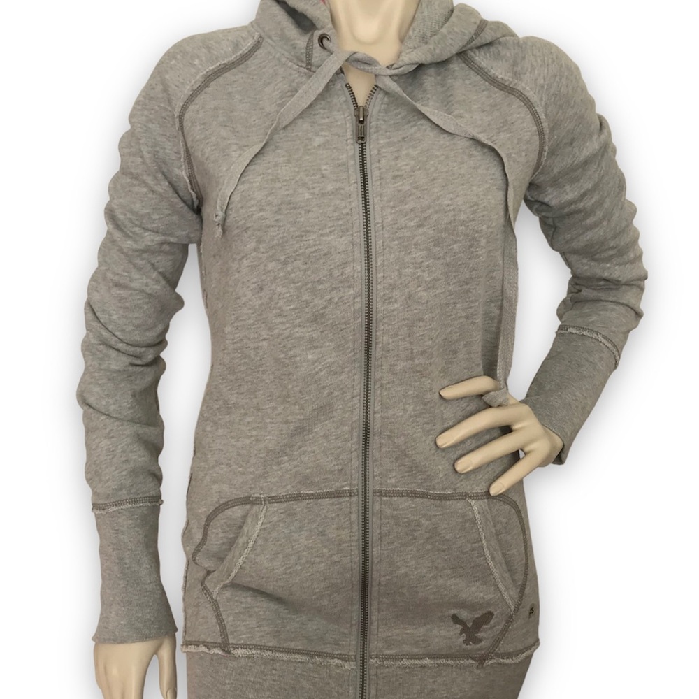 Fitted hoodie, giddier mini dress